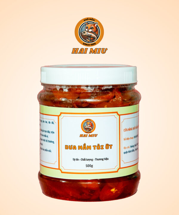 Dưa Mắm Trộn Tỏi Ớt Cần Thơ